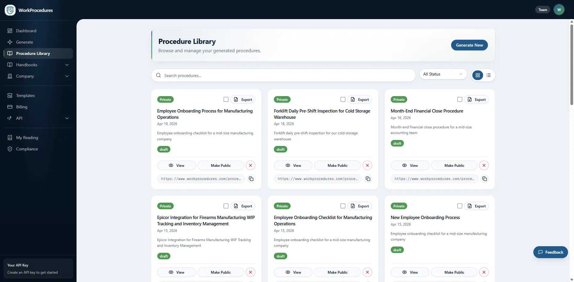 Screenshot 6 of WorkProcedures