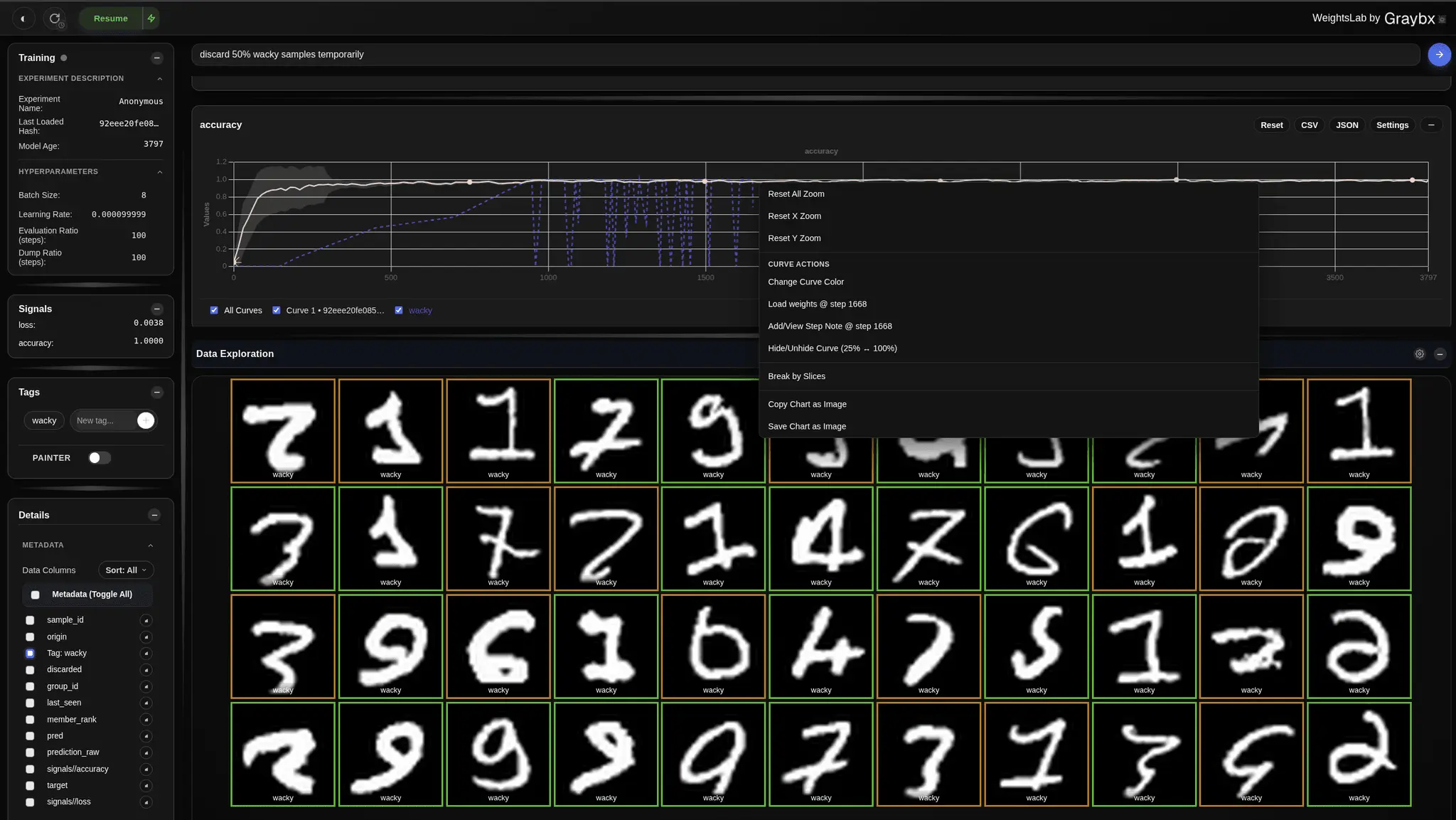 Screenshot 2 of WeightsLab