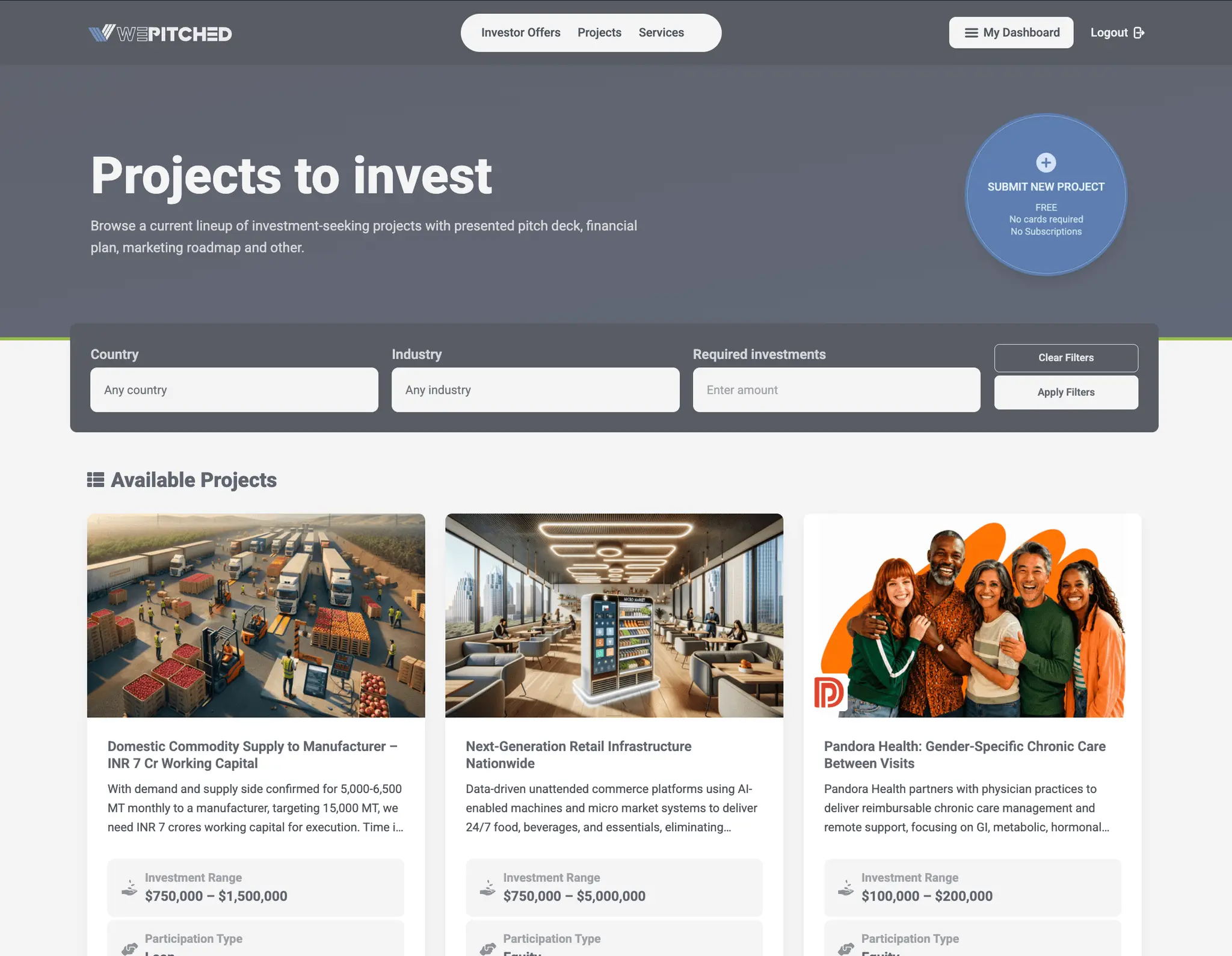 Screenshot 4 of WePitched