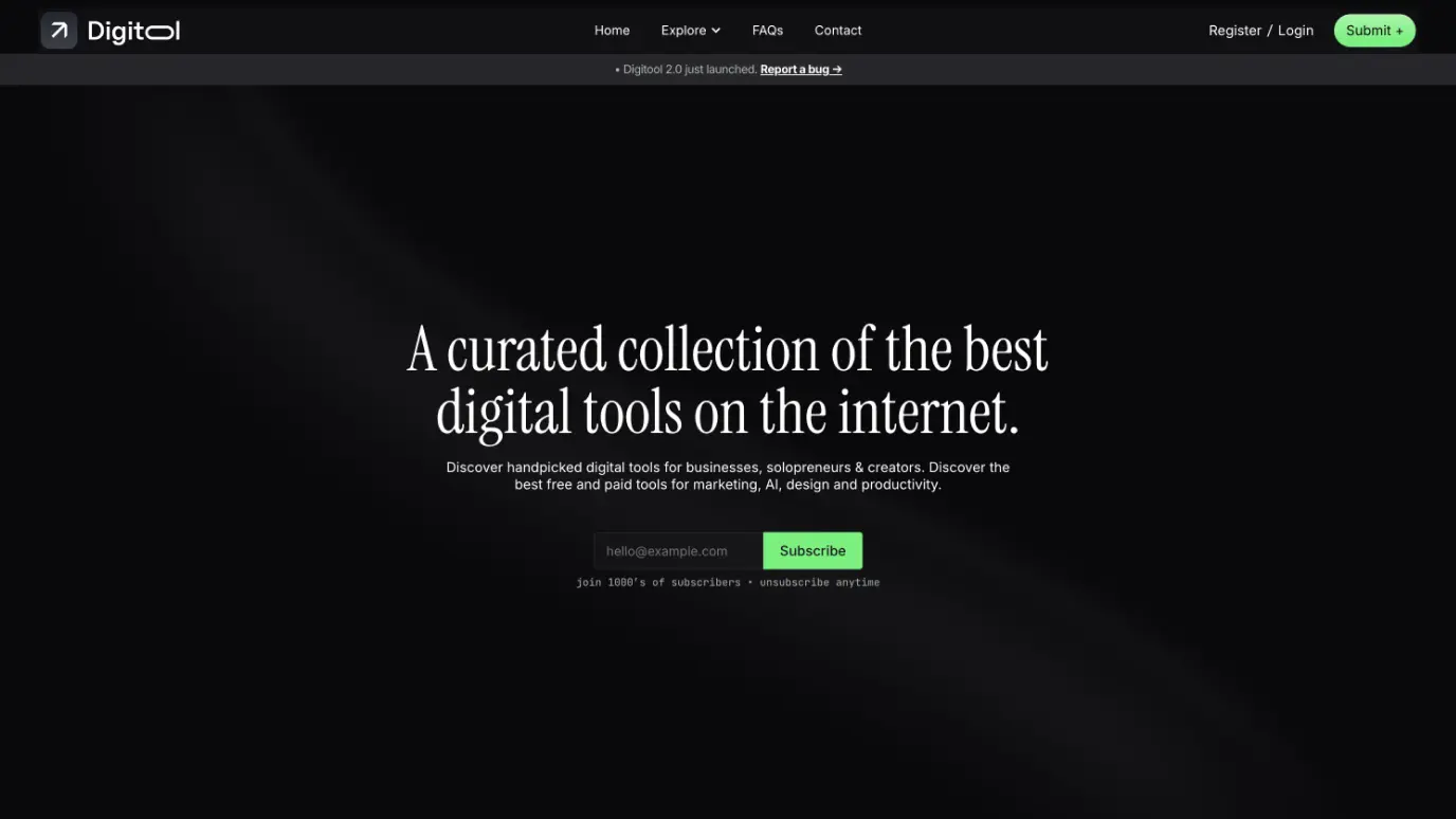 Screenshot 1 of Digitool