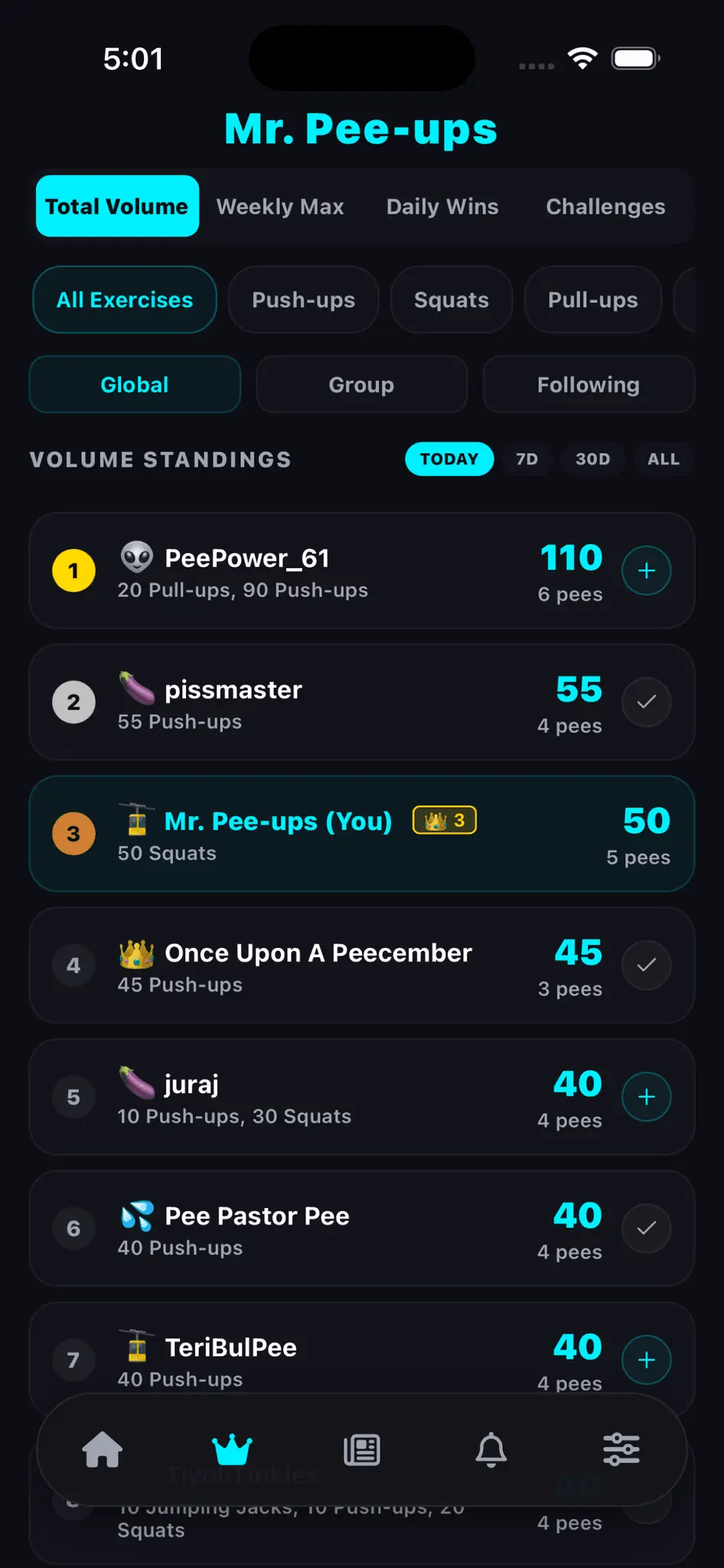 Screenshot 4 of Pee-ups