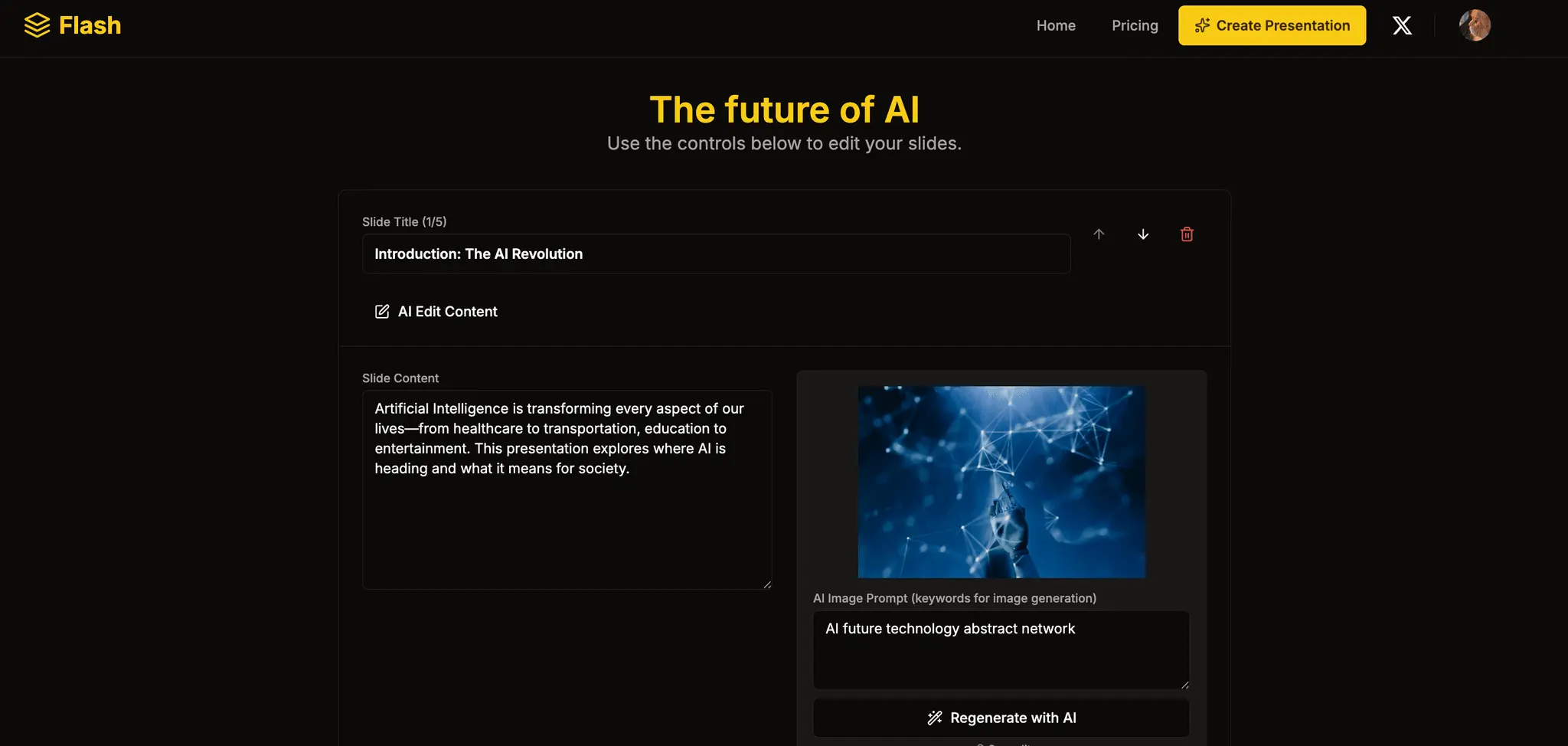 Screenshot 3 of FlashSlides