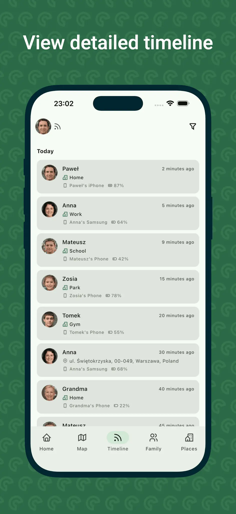 Screenshot 3 of Family Radar