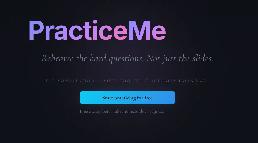 Screenshot 2 of PracticeMe