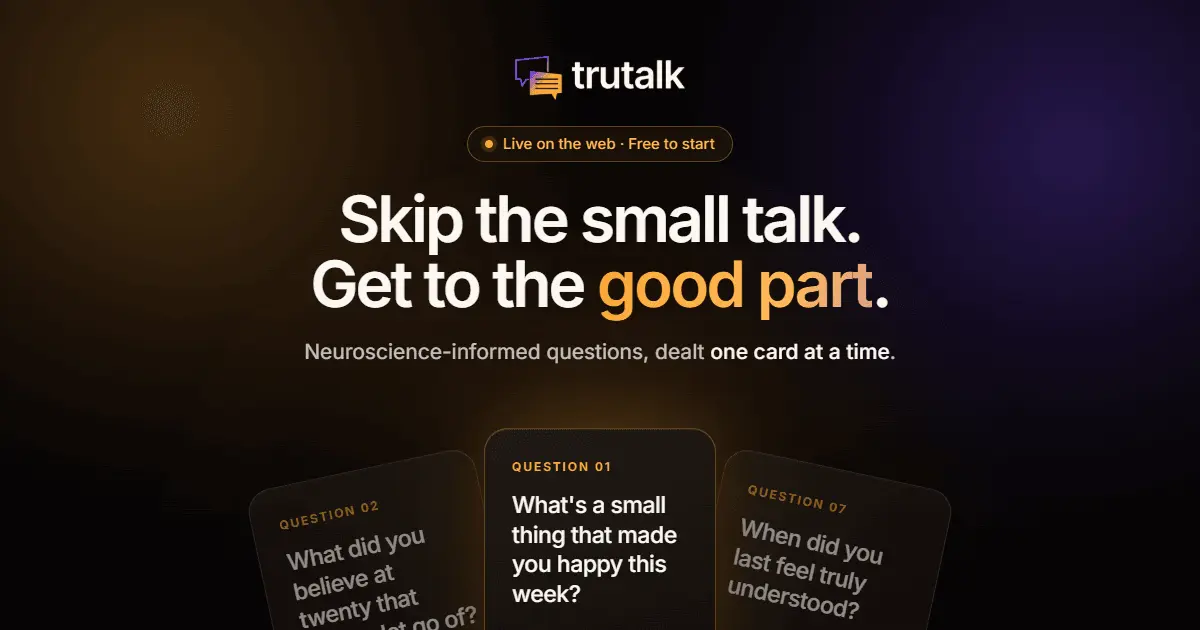 Screenshot 1 of TruTalk