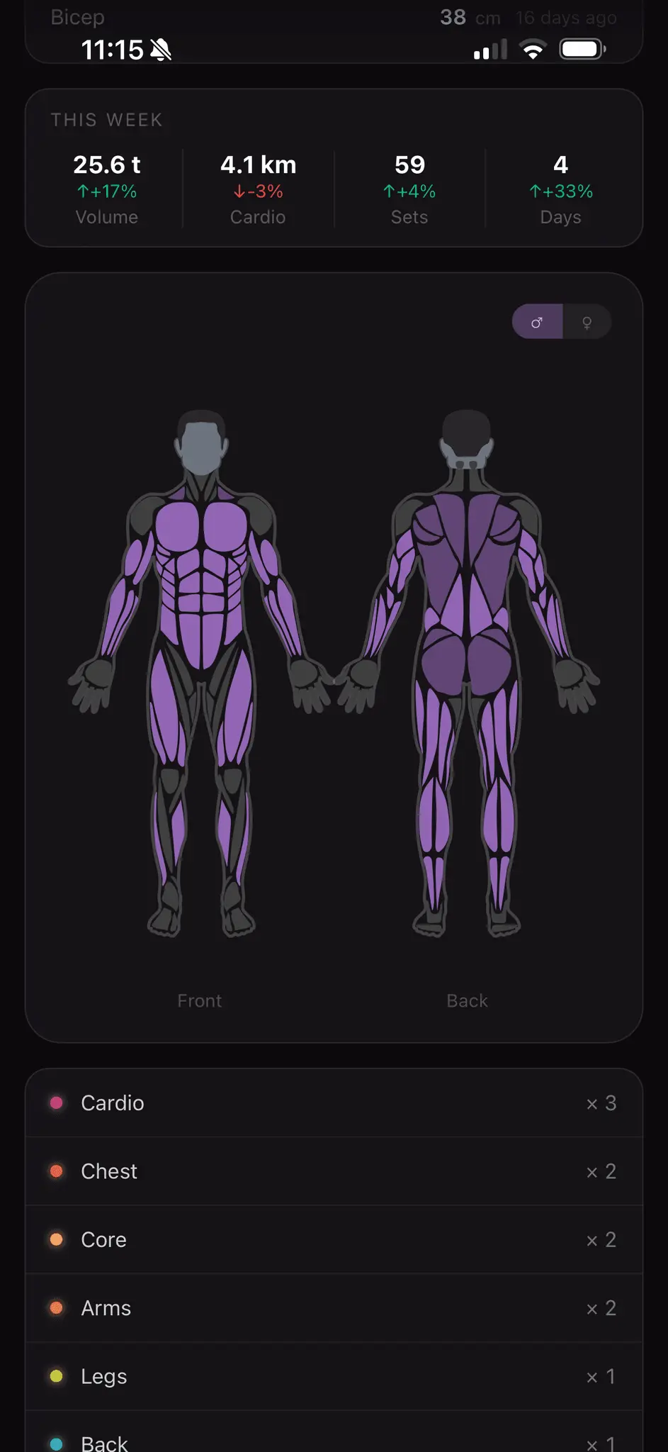 Screenshot 5 of Workouts