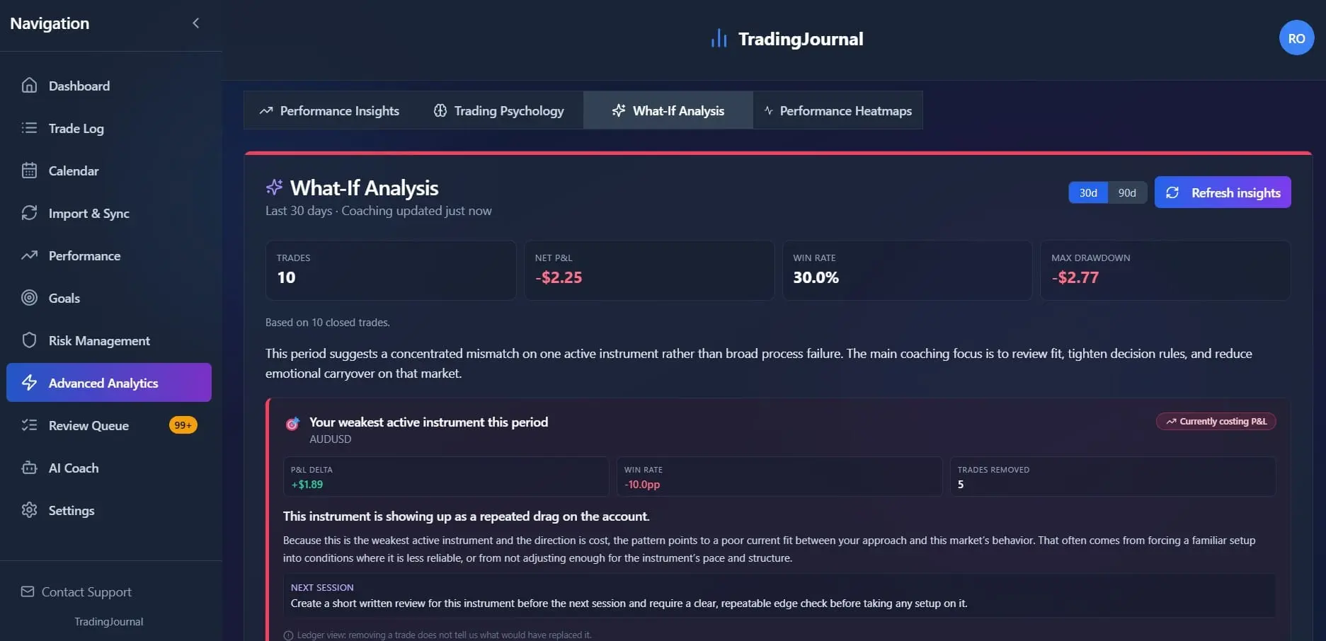 Screenshot 5 of TradingJournal