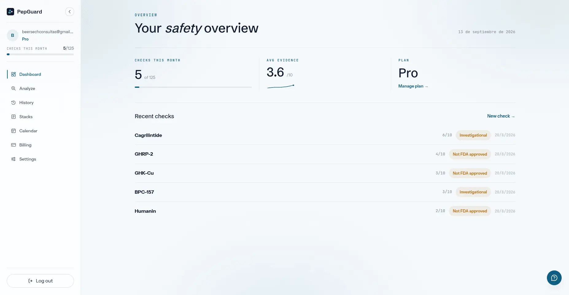 Screenshot 3 of PepGuard