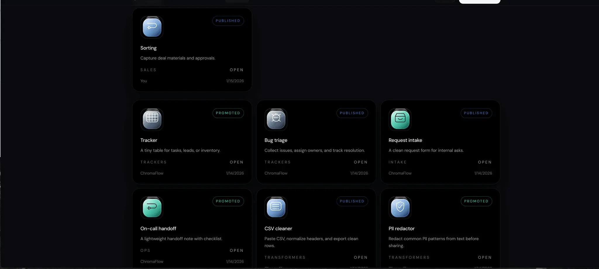 Screenshot 3 of ChromaFlow - State OS
