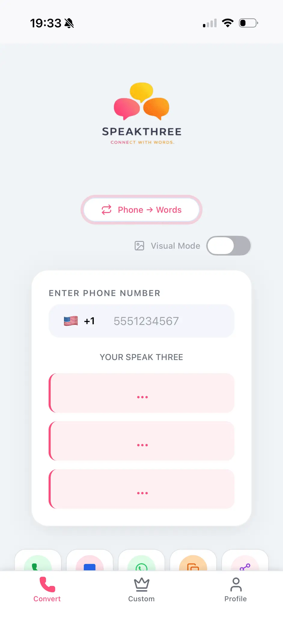 Screenshot 2 of SpeakThree