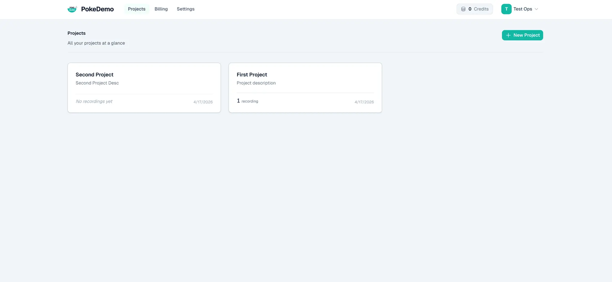 Screenshot 2 of PokeDemo