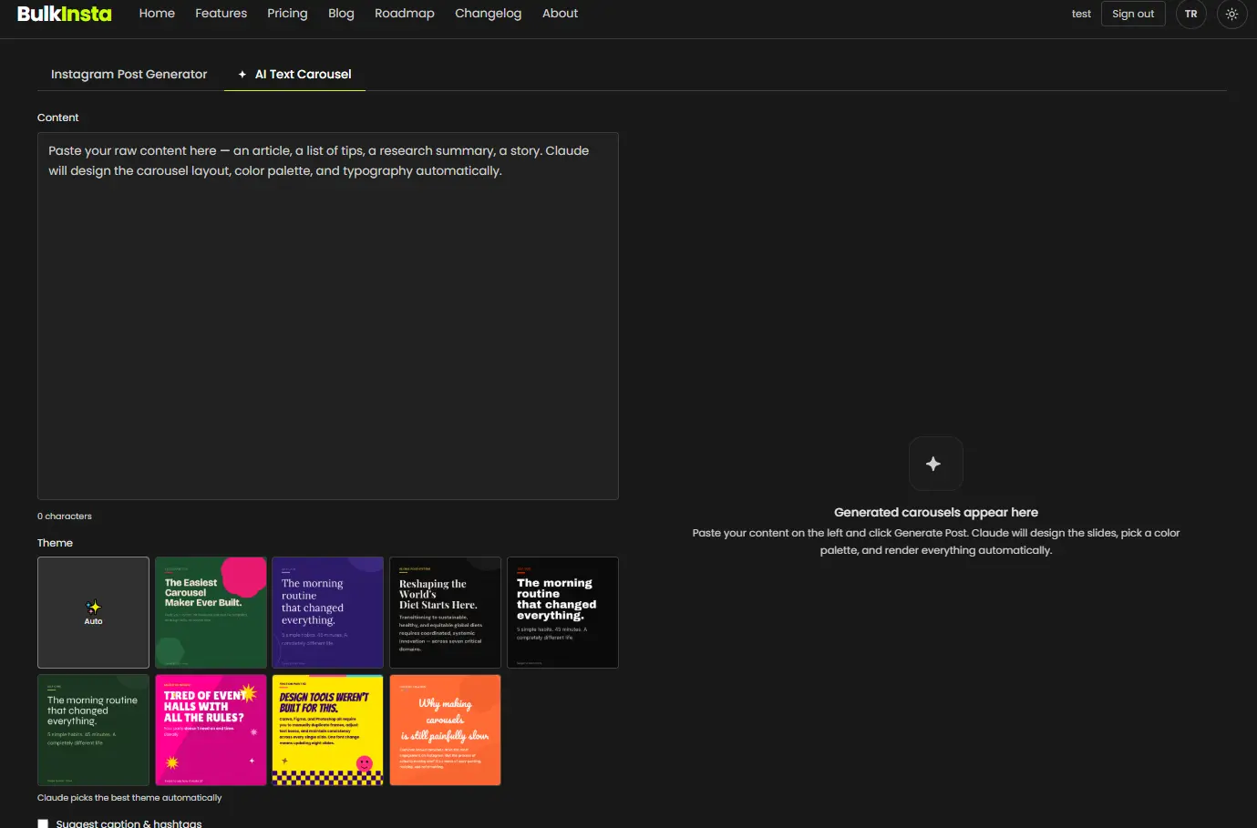 Screenshot 1 of BulkInsta