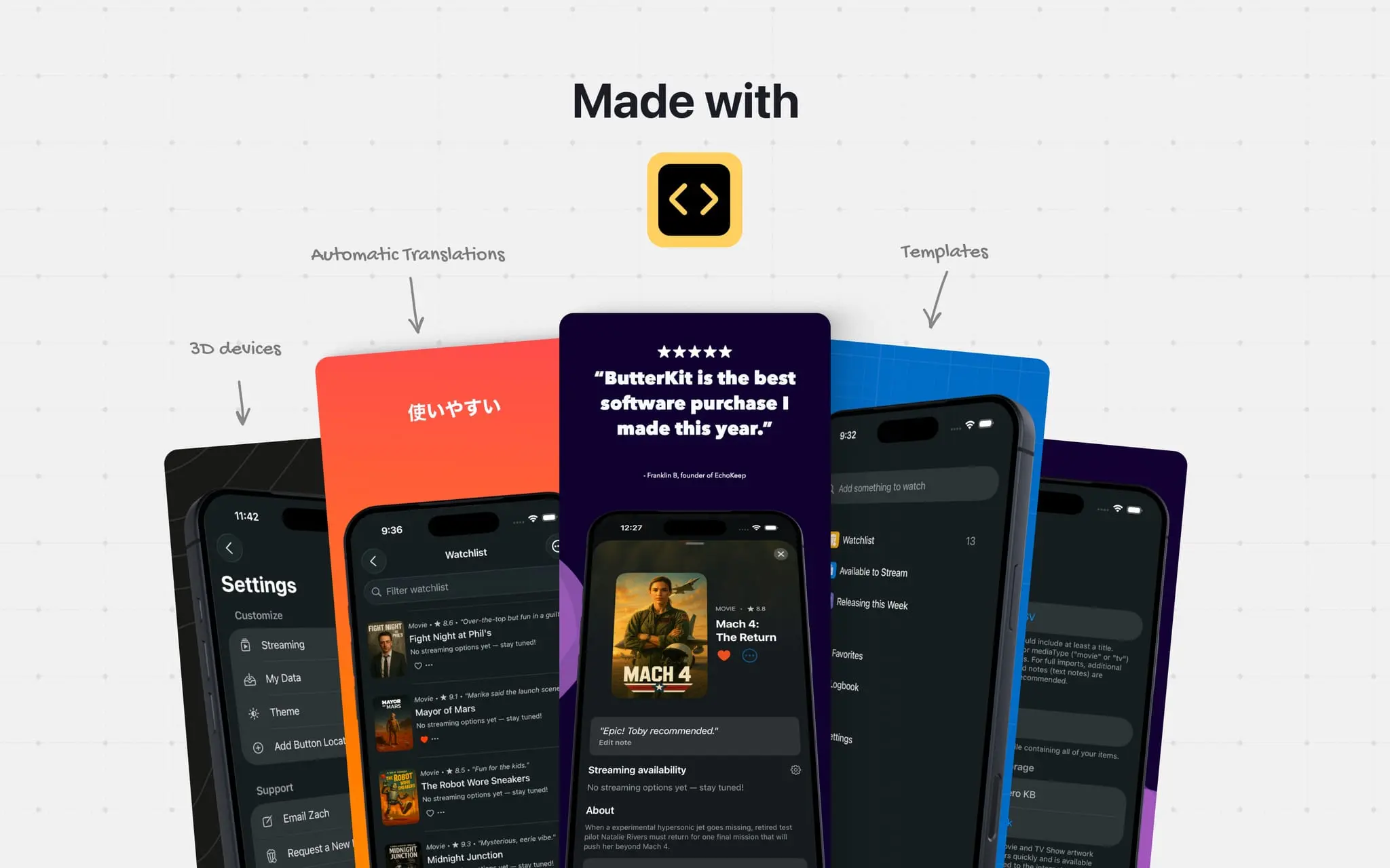 Screenshot 3 of Butterkit