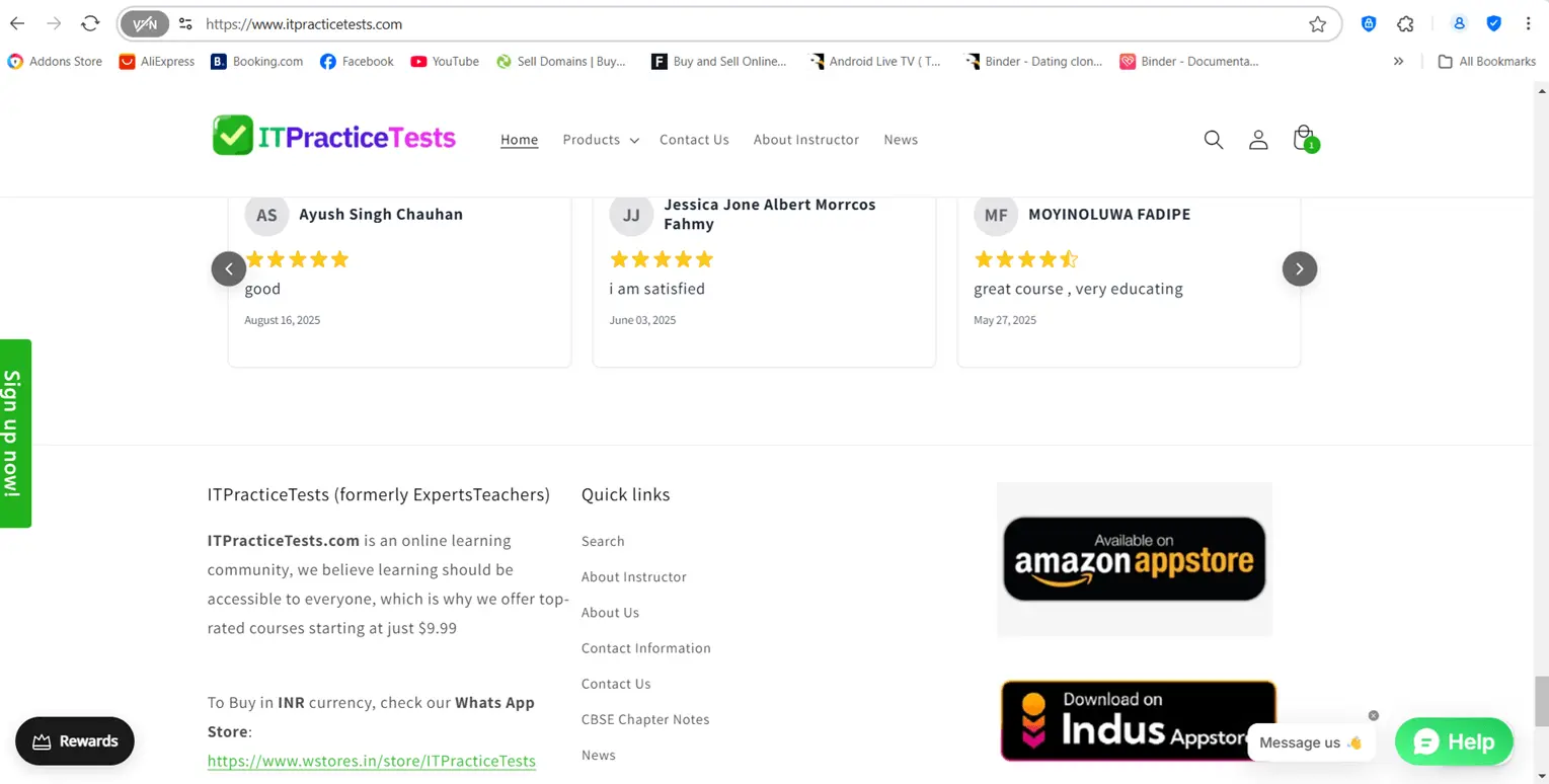 Screenshot 3 of ITPracticeTests