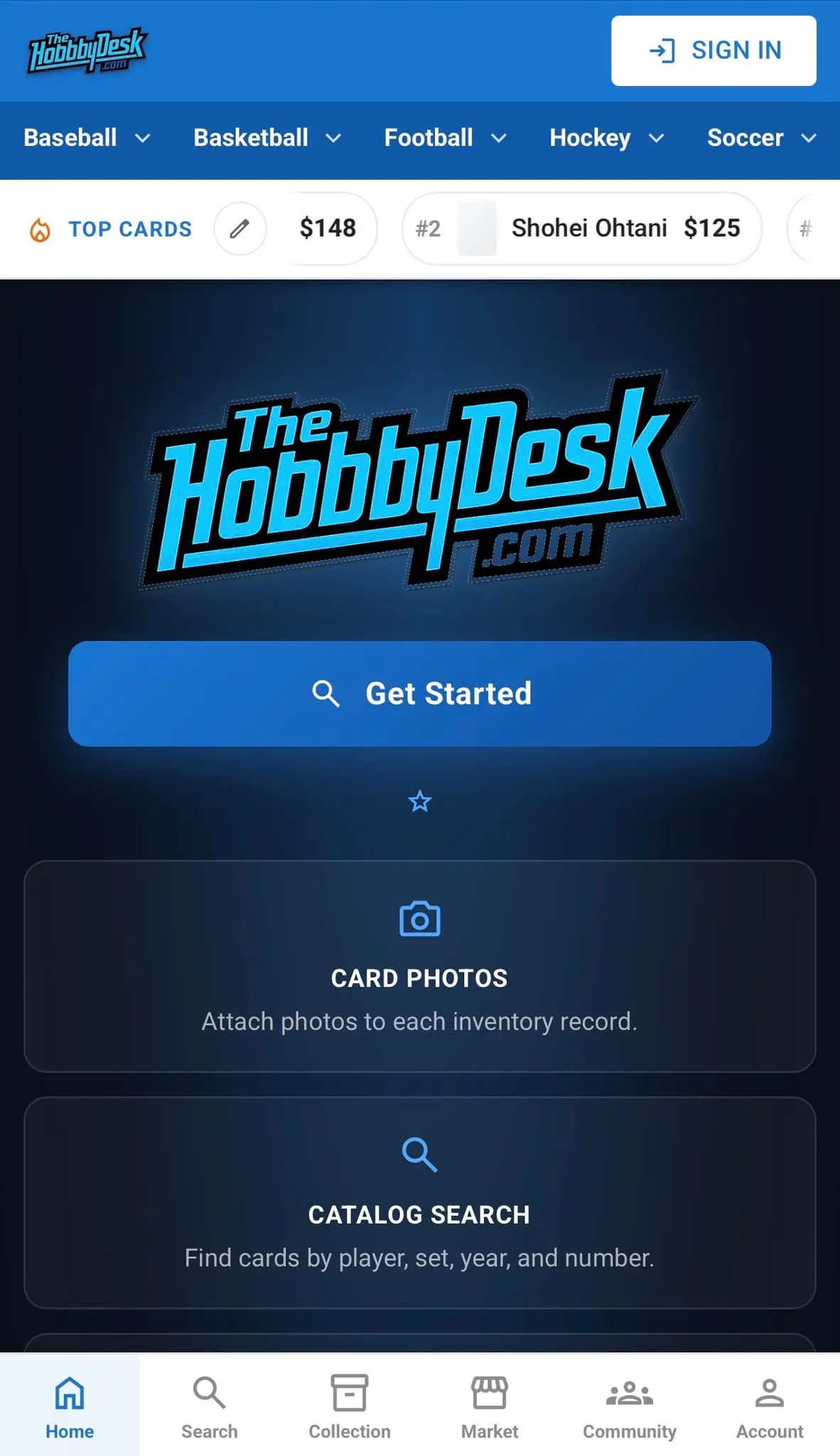 Screenshot 1 of TheHobbyDesk