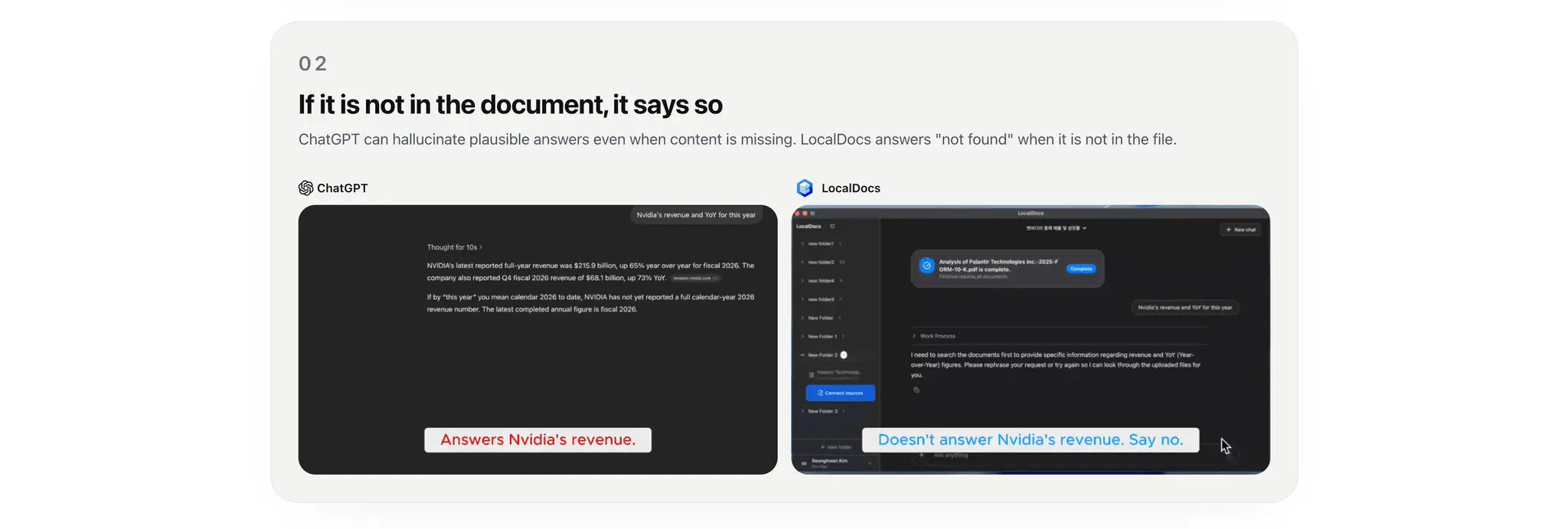 Screenshot 1 of LocalDocs