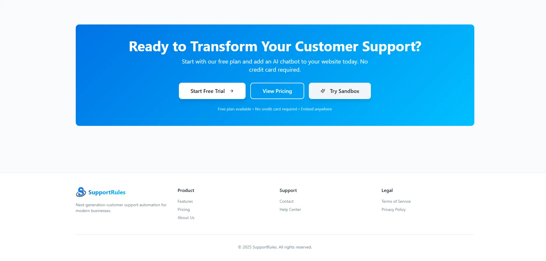 Screenshot 8 of SupportRules - AI Customer Support