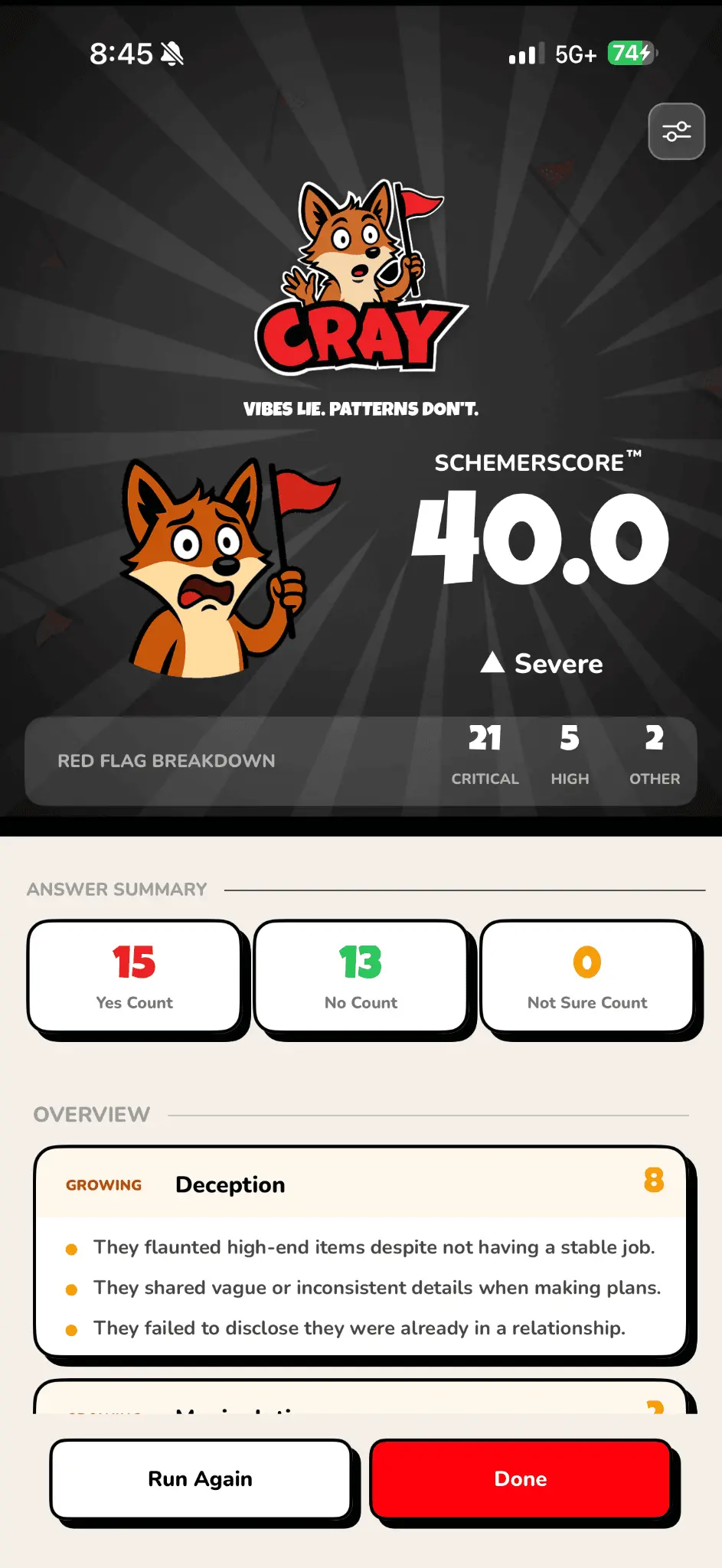 Screenshot 1 of Cray