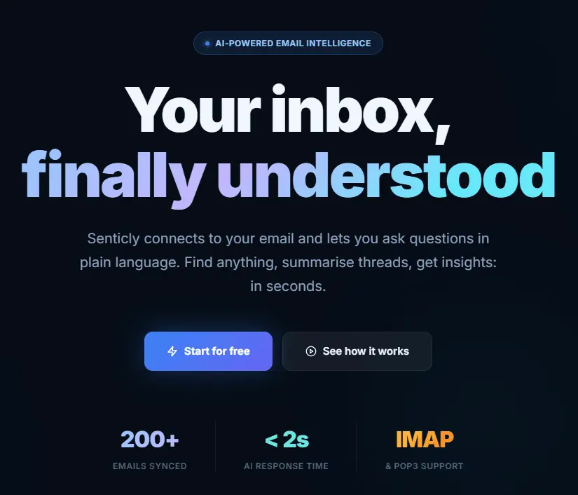 Screenshot 1 of Senticly
