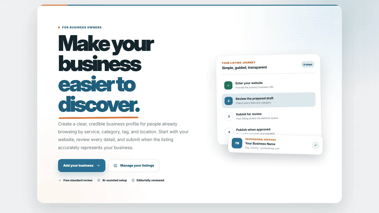 Screenshot 8 of Biz Web Directory