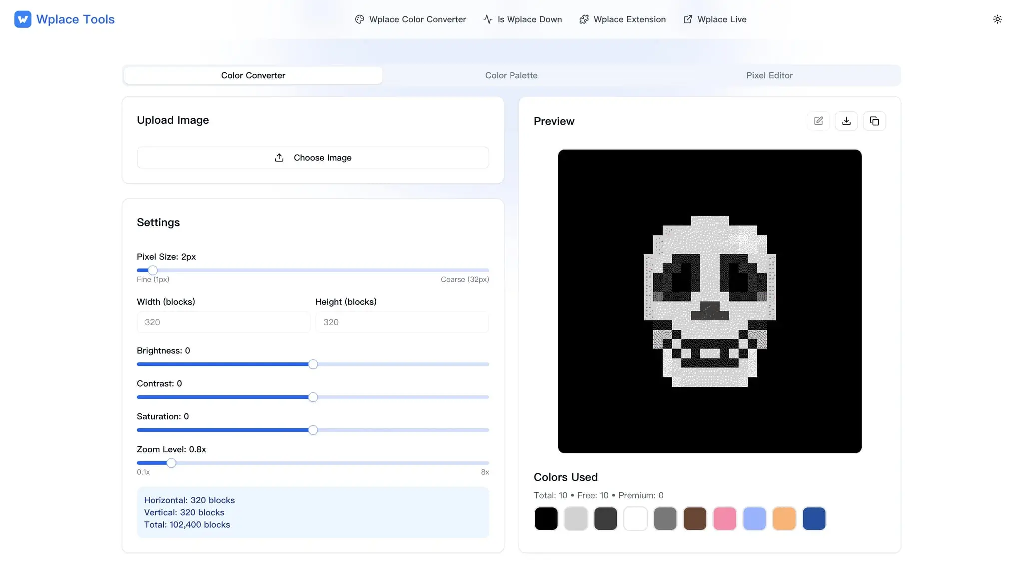 Screenshot 3 of Wplace Tool