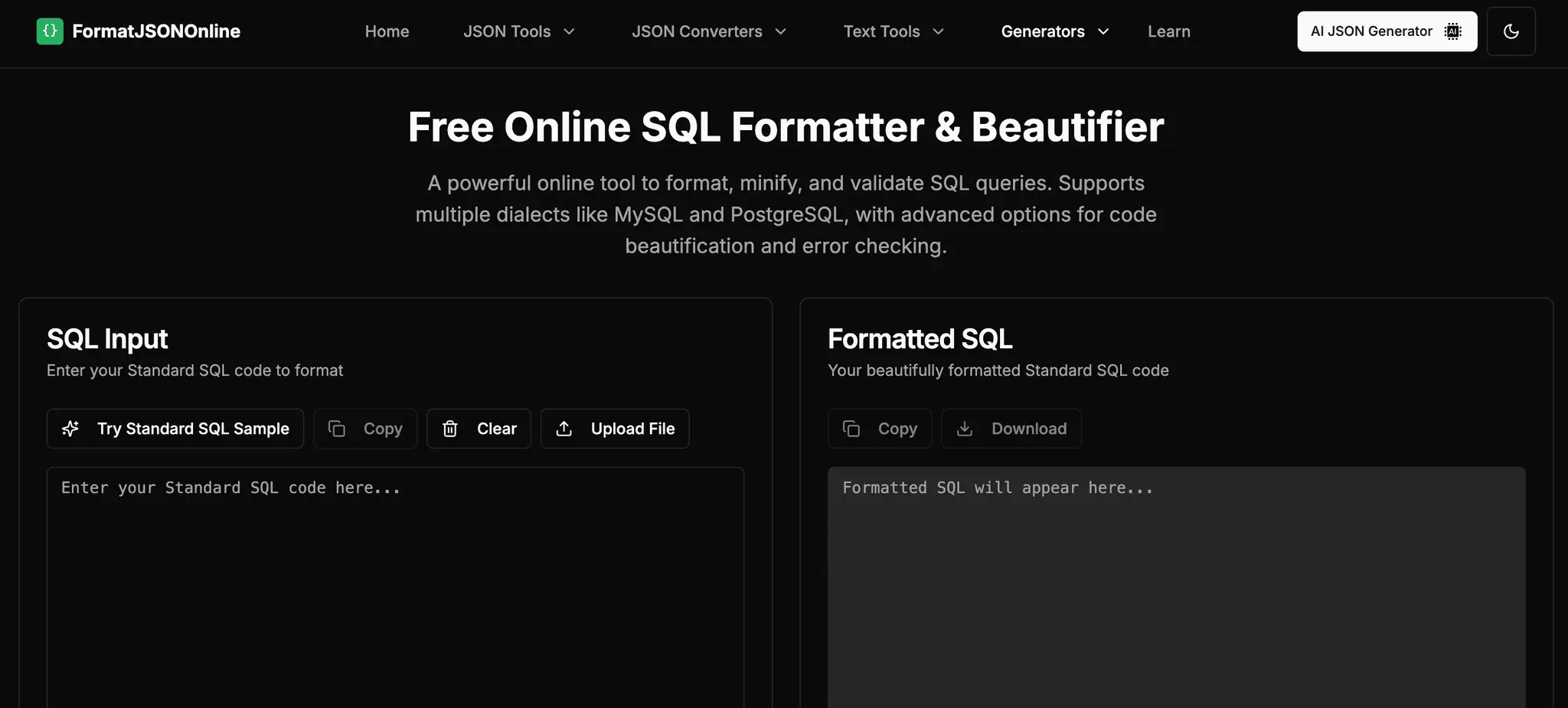 Screenshot 3 of Format JSON Online