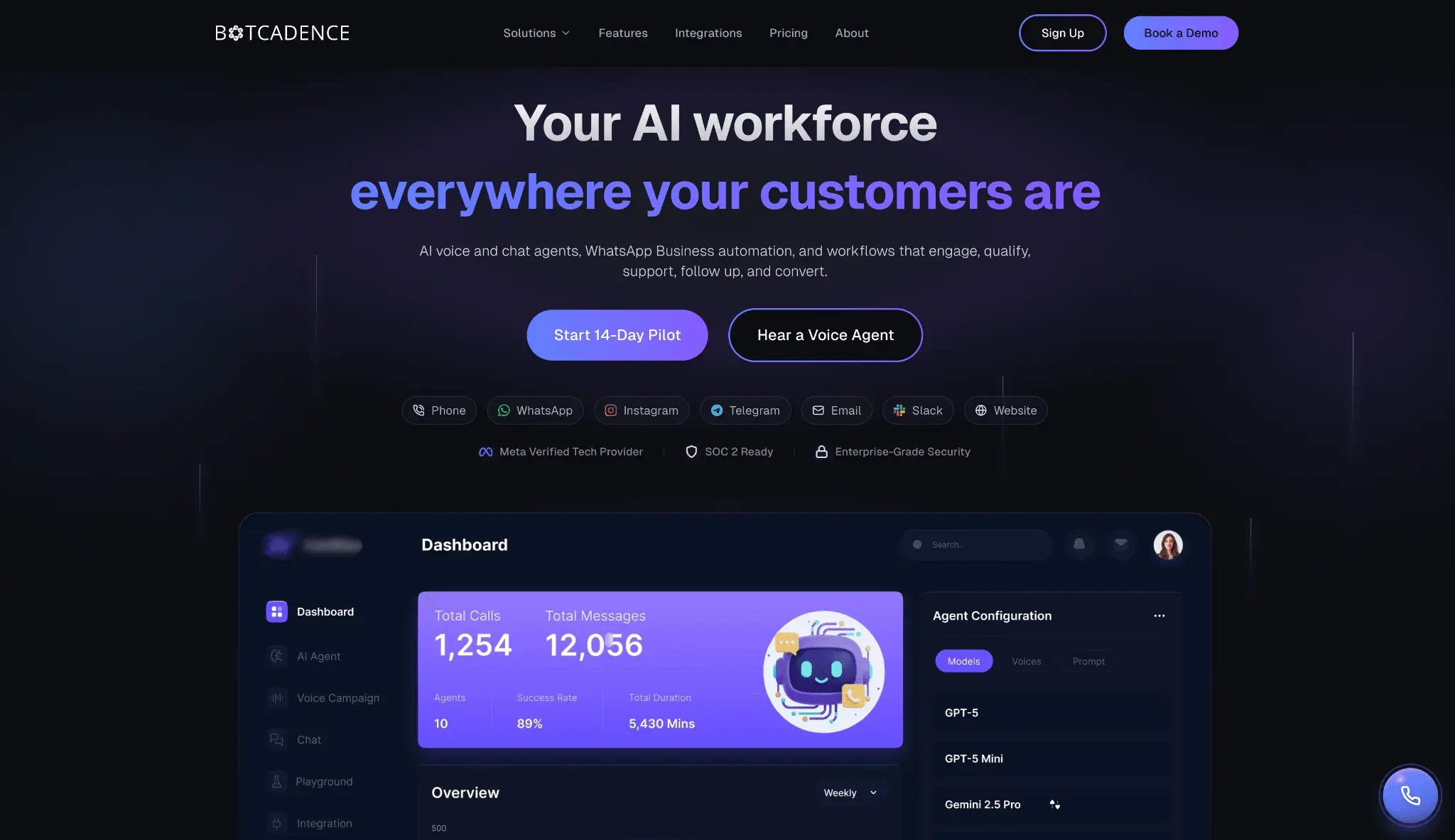 Screenshot 1 of Botcadence