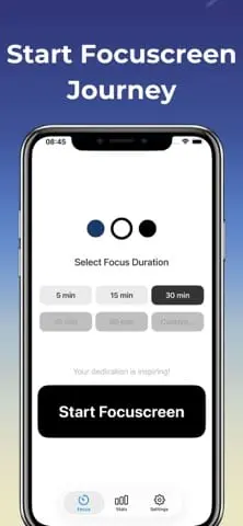 Screenshot 4 of Focuscreen: One Tap to Focus