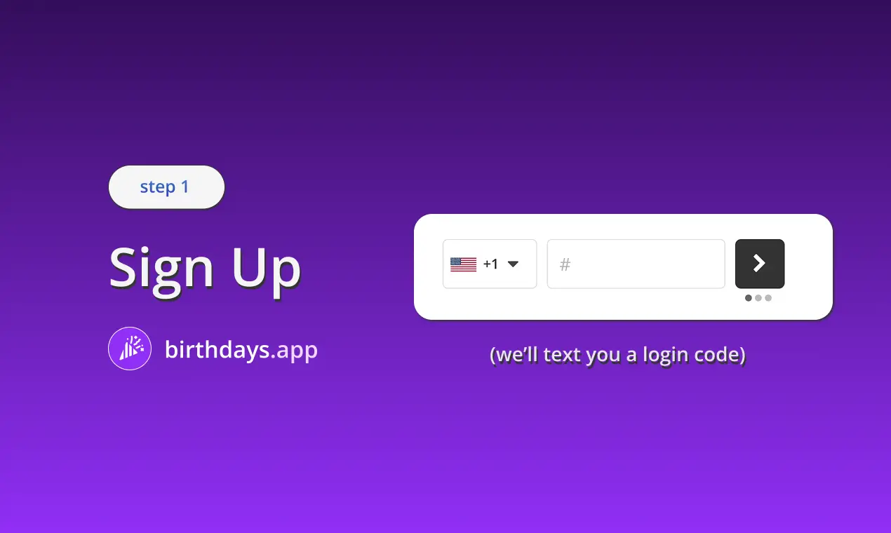 Screenshot 2 of birthdays.app