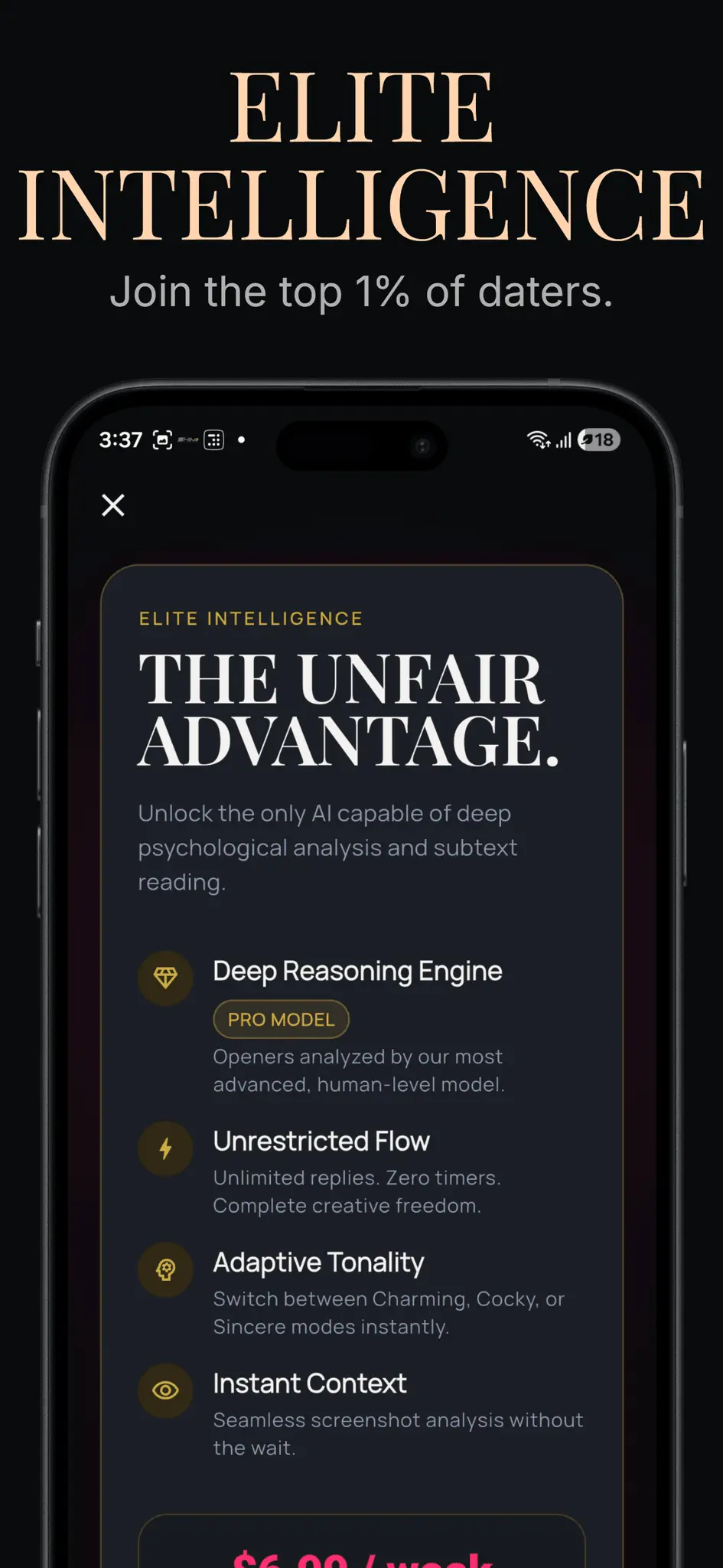 Screenshot 4 of FlirtFix: AI Dating Assistant