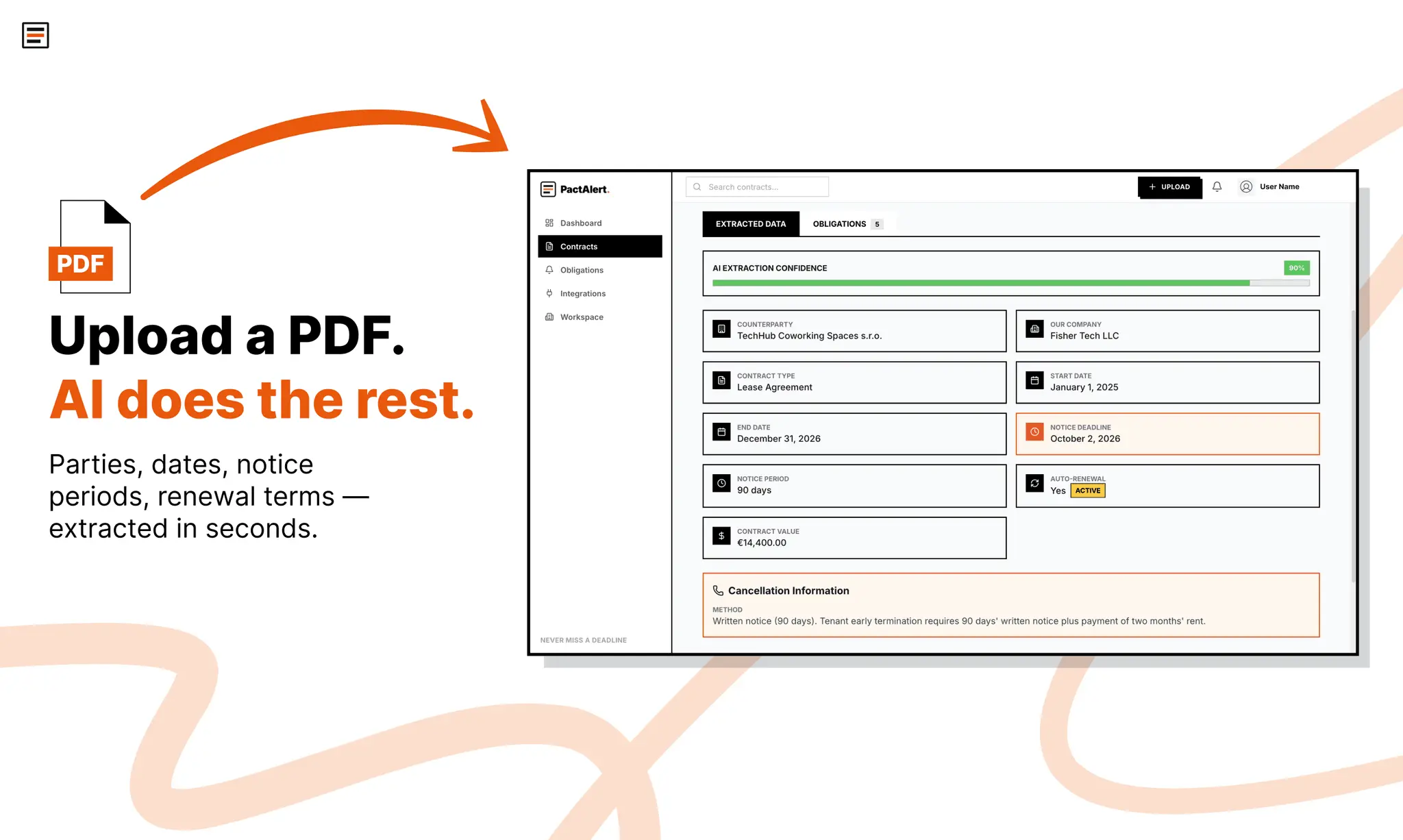 Screenshot 2 of PactAlert