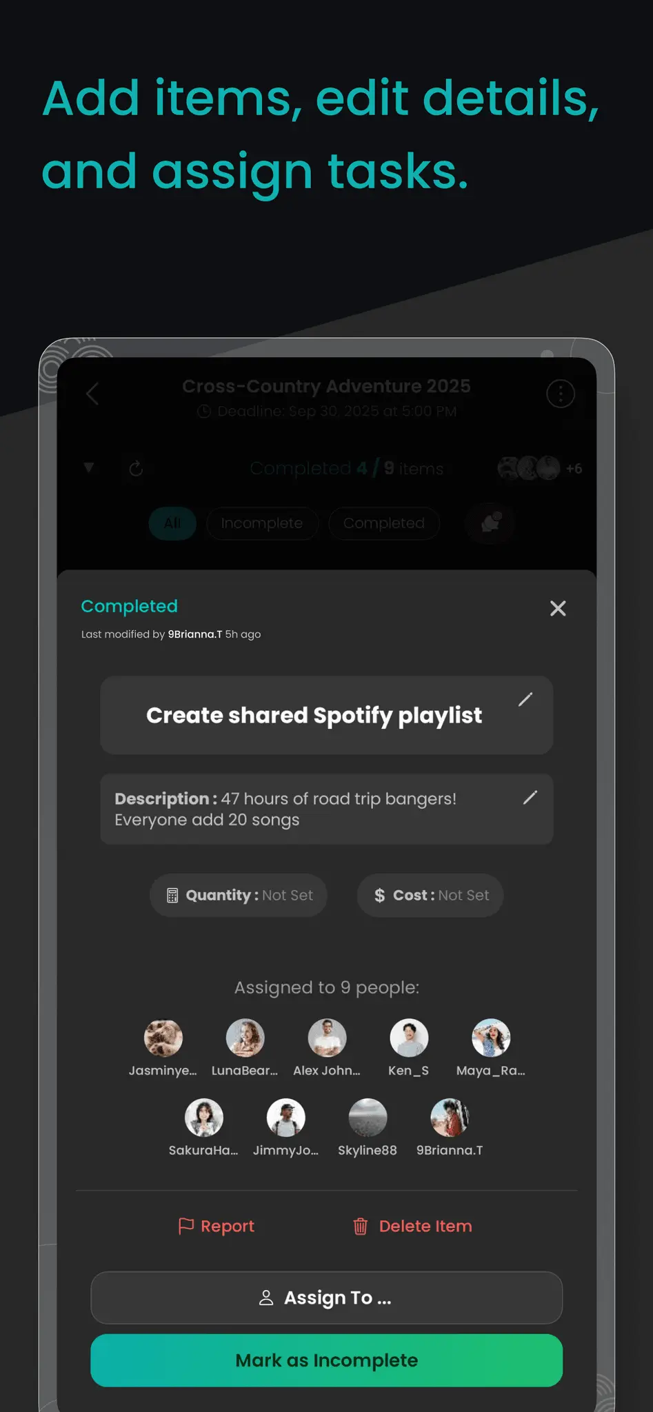 Screenshot 2 of LoopList