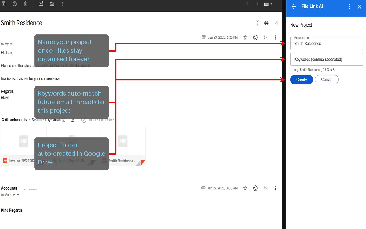 Screenshot 2 of File Link AI
