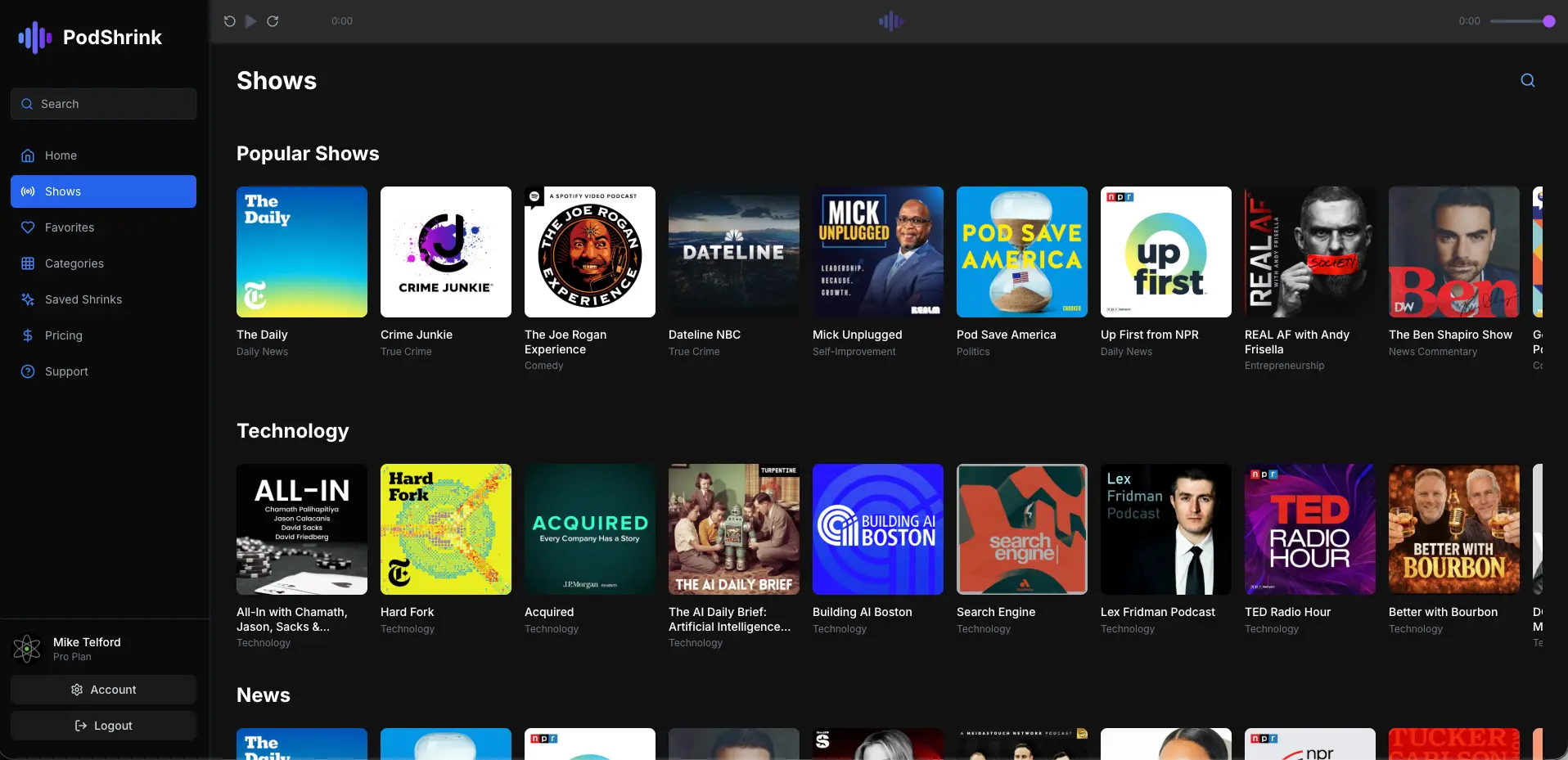 Screenshot 2 of PodShrink
