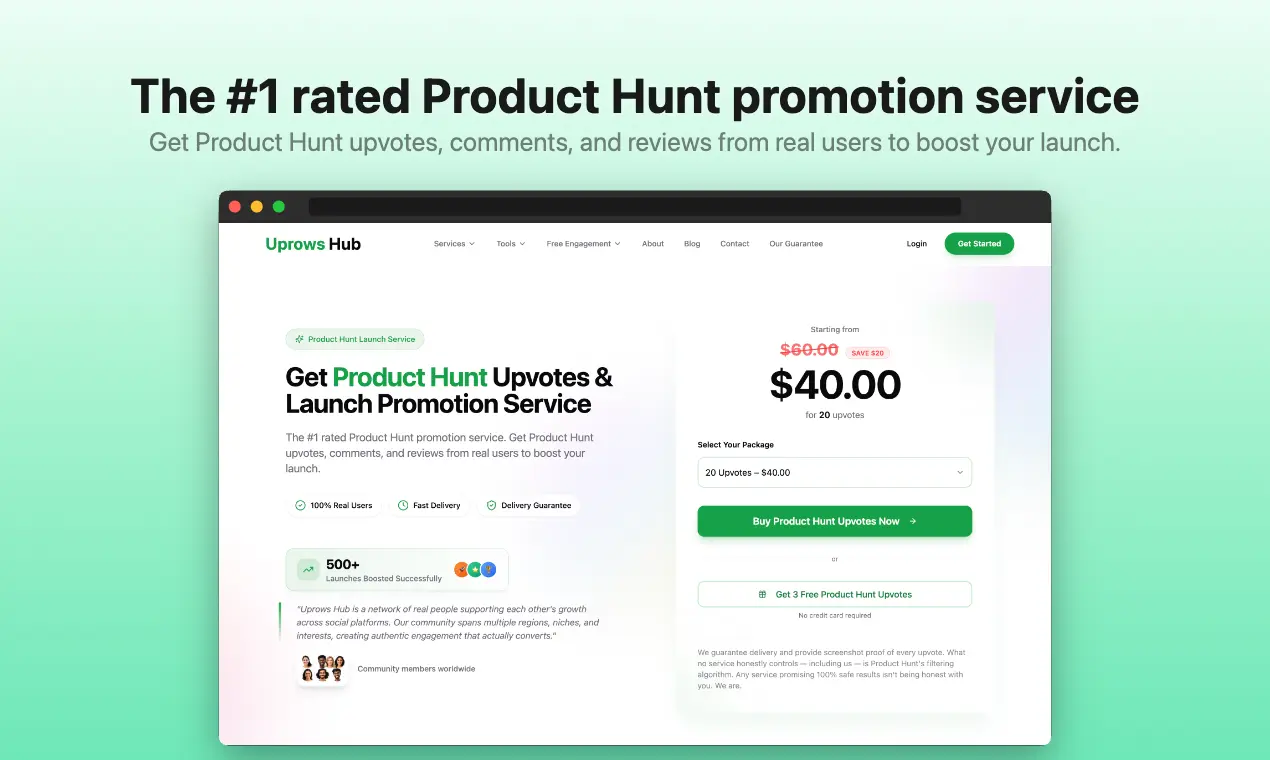 Screenshot 1 of Uprows Hub