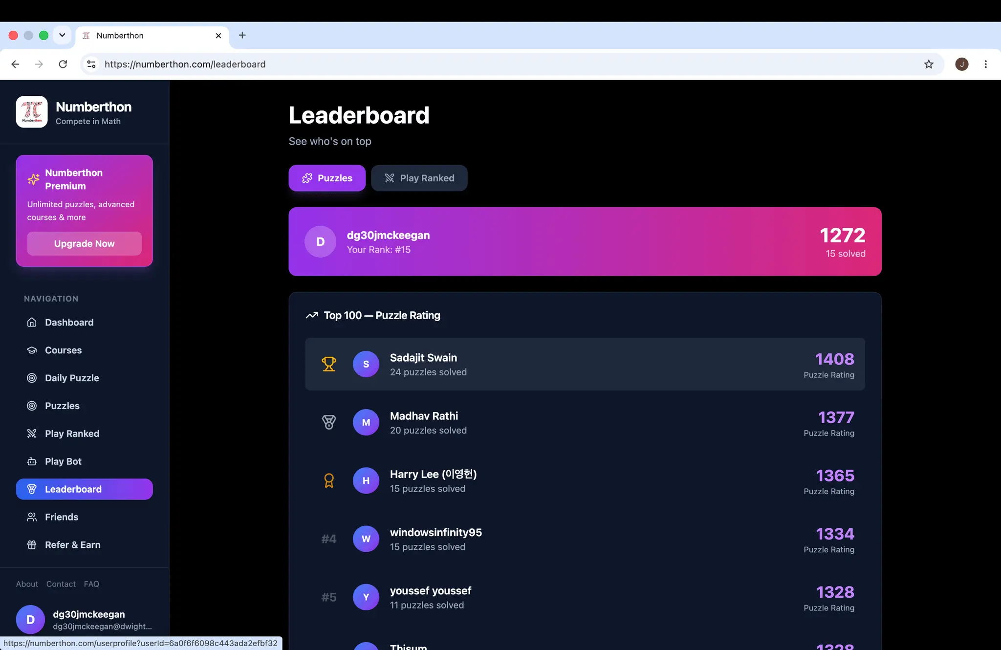 Screenshot 2 of Numberthon