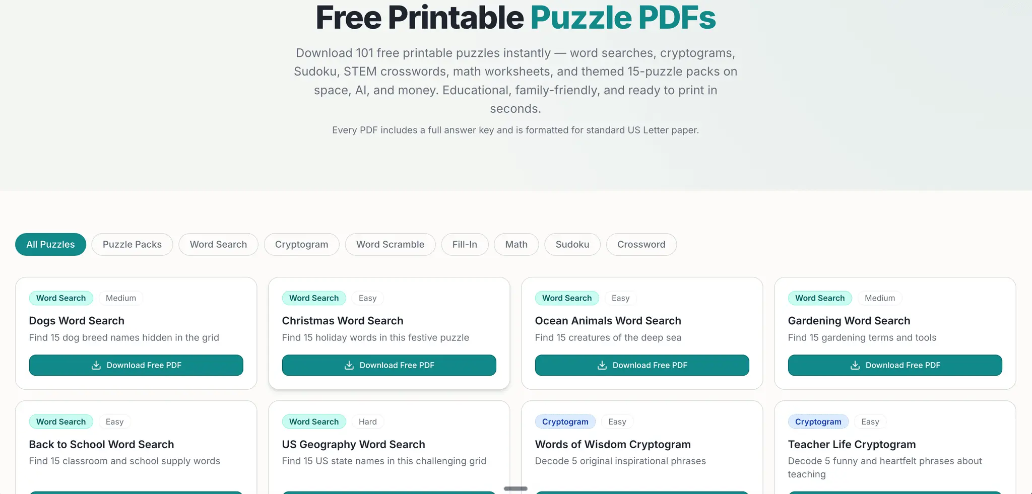 Screenshot 3 of PuzzlePage