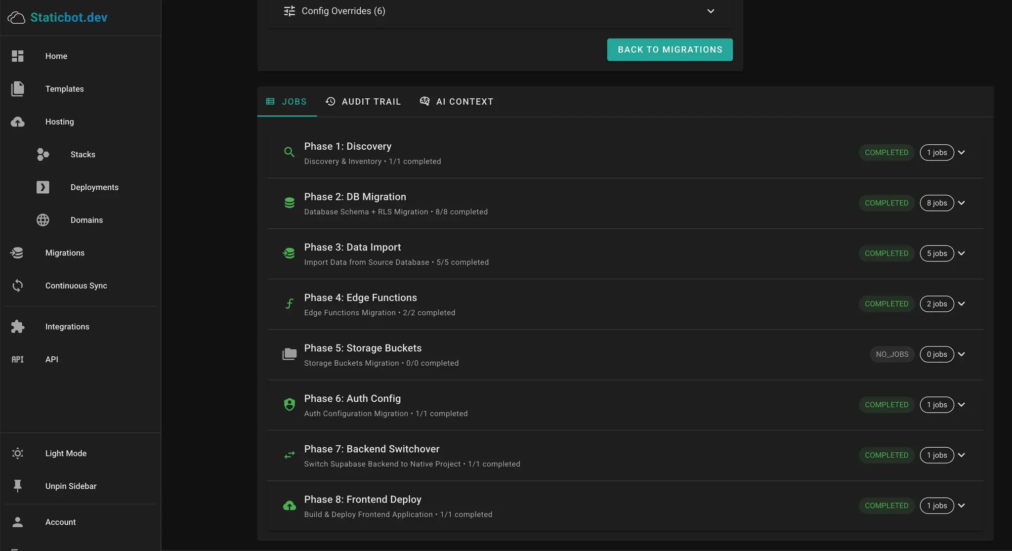 Screenshot 4 of Staticbot.dev
