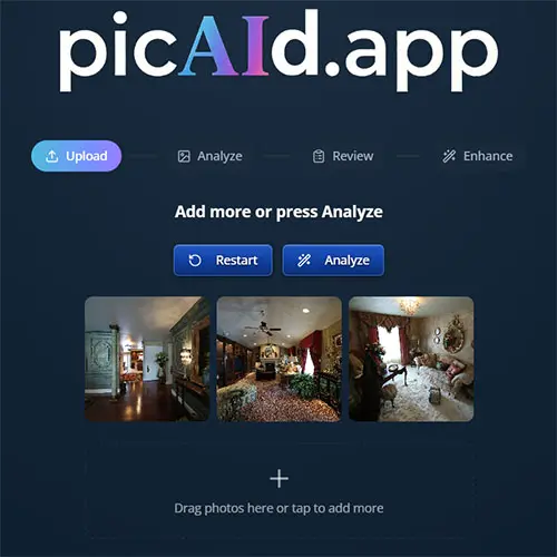 Screenshot 3 of Pic A.I.'d Real Estate Photo Enhancement