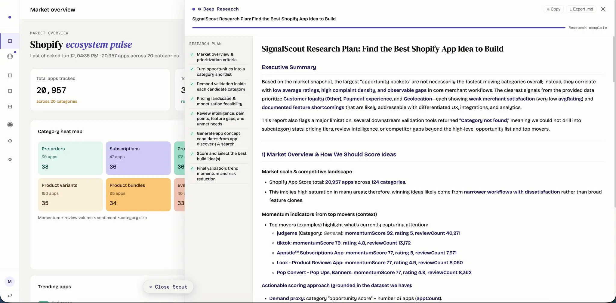 Screenshot 4 of SignalScout