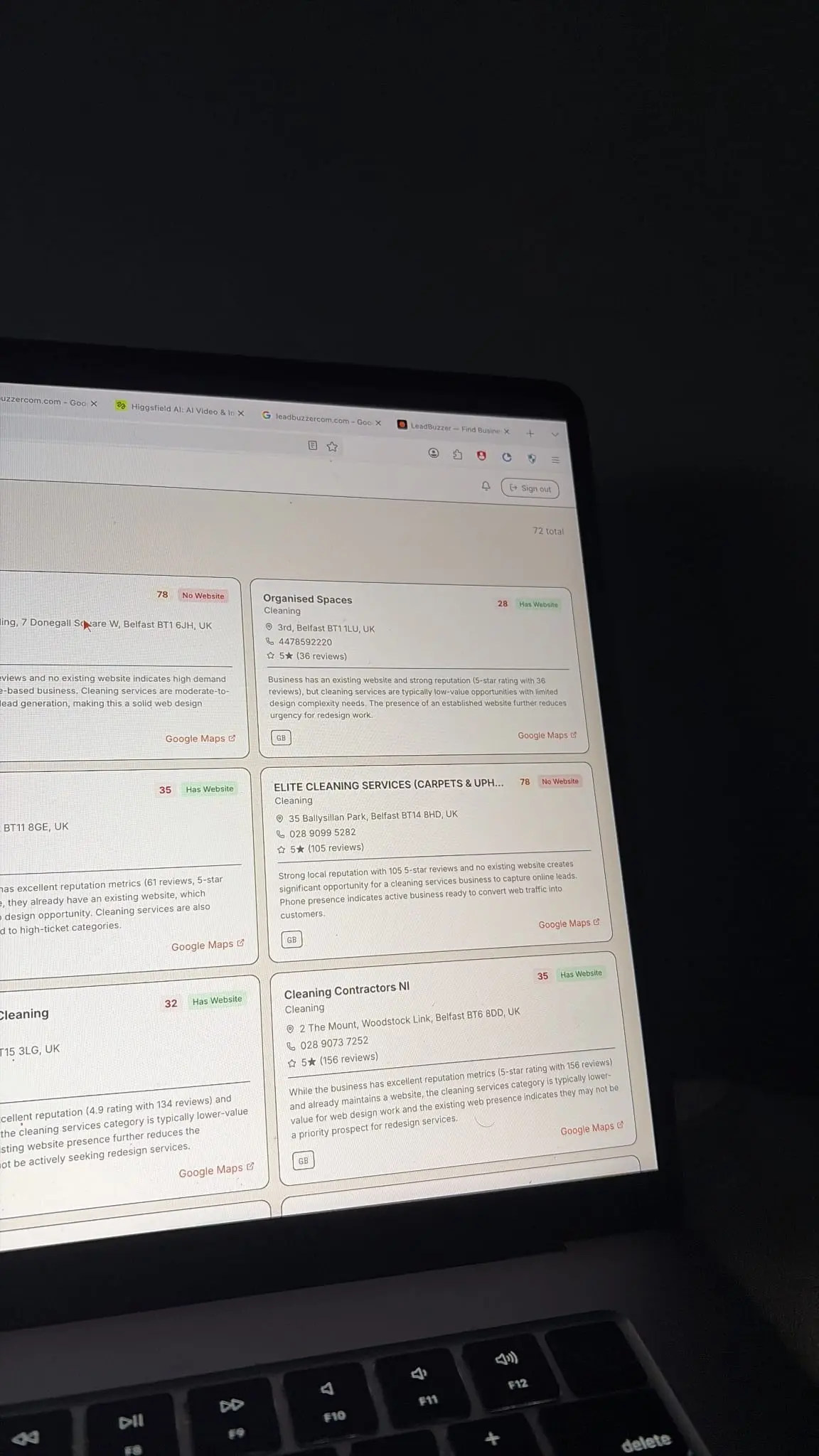 Screenshot 4 of LeadBuzzer