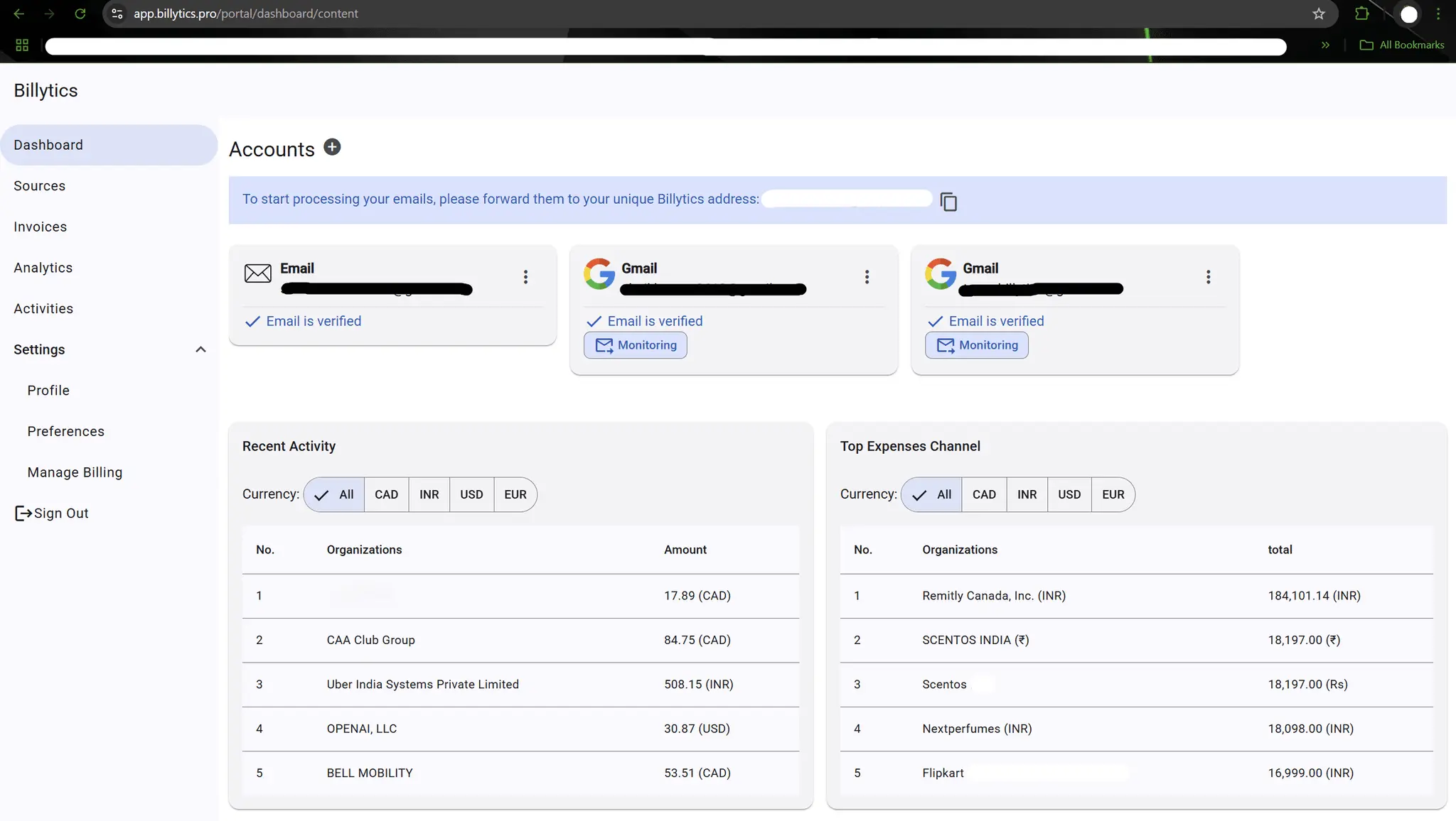 Screenshot 4 of Billytics