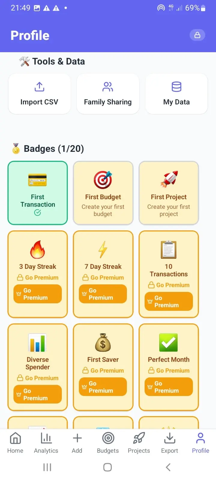 Screenshot 7 of BudgetZen