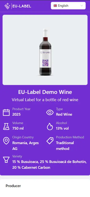 Screenshot 4 of EU-Label