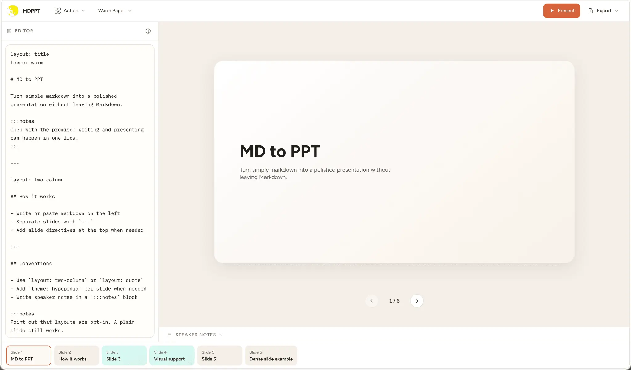 Screenshot 1 of .MDPPT