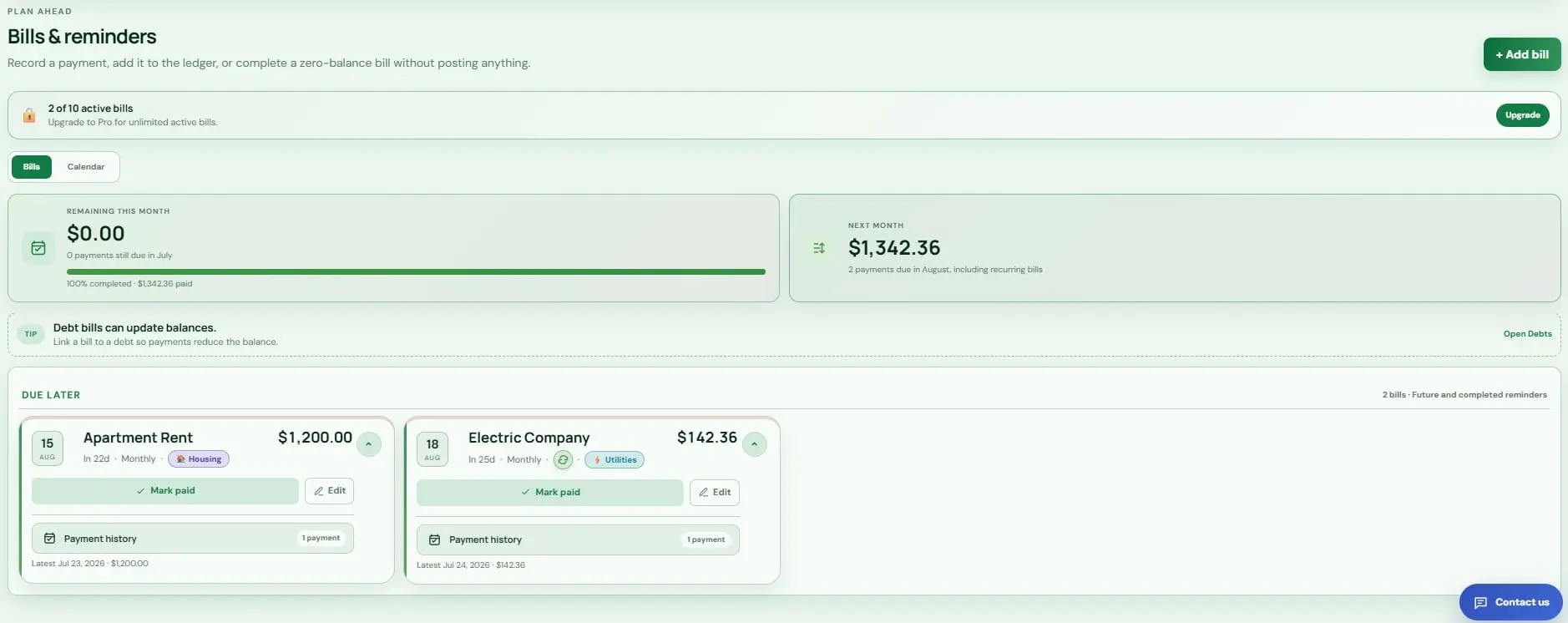 Screenshot 2 of CheckbookHUB