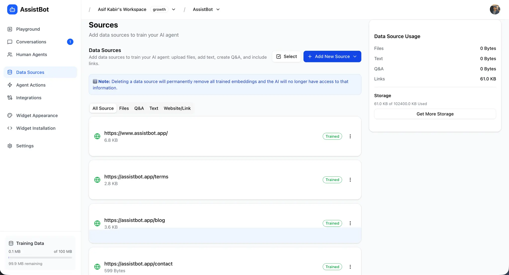 Screenshot 3 of AssistBot