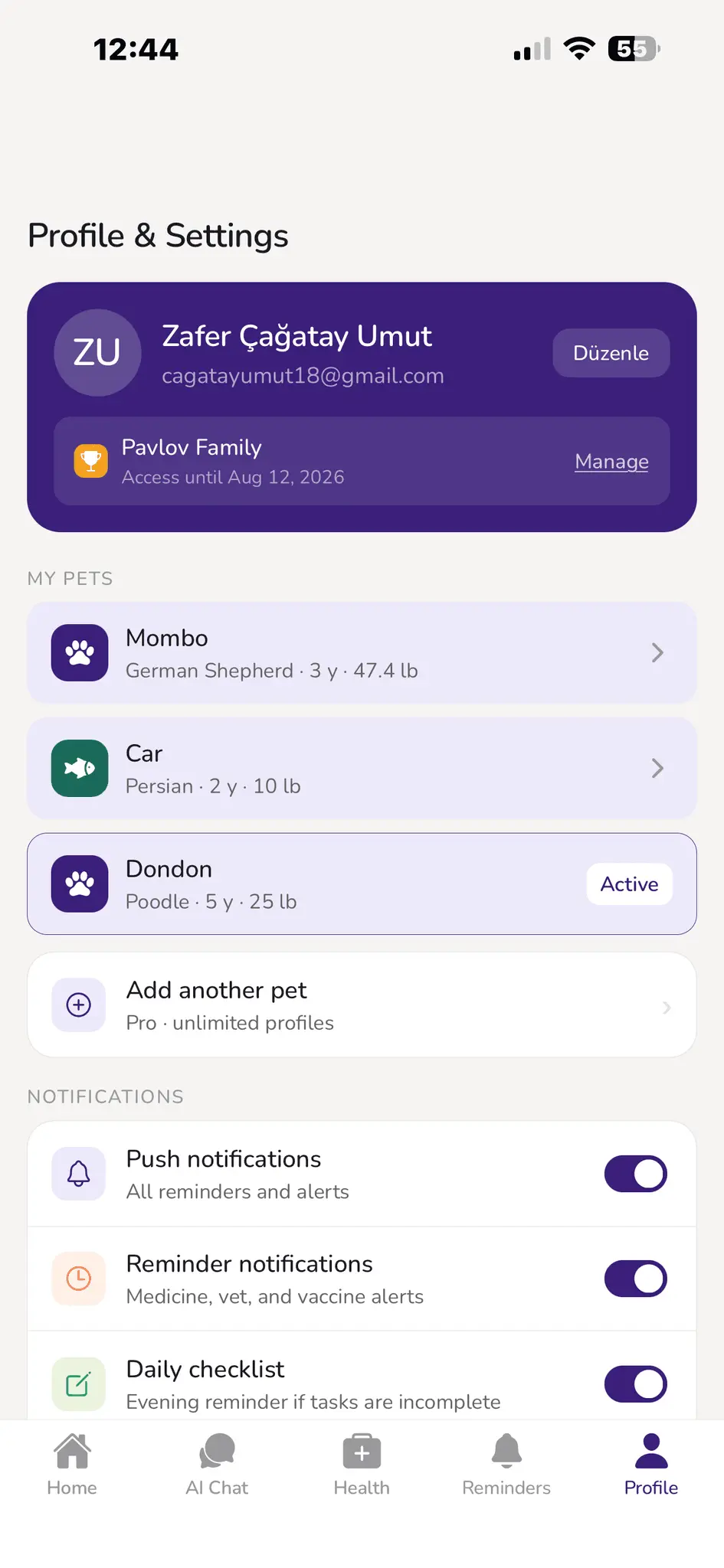 Screenshot 8 of Pavlov - Pet Care