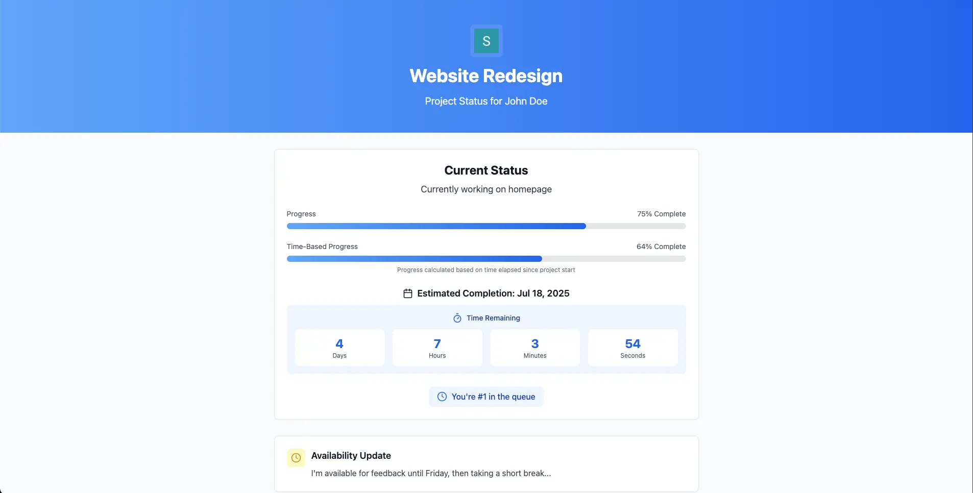 Screenshot 3 of StatusCue