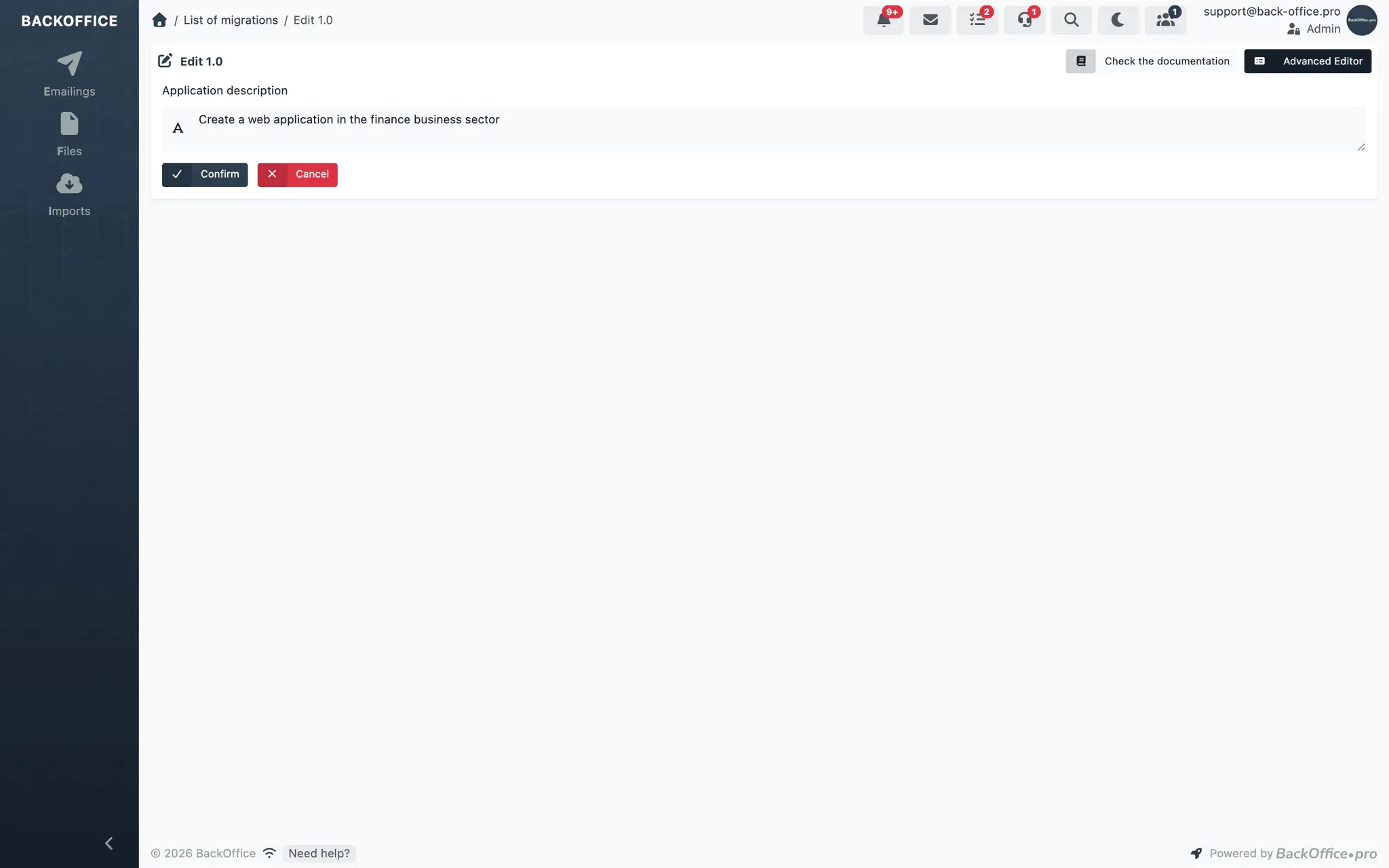Screenshot 7 of Back-Office.pro